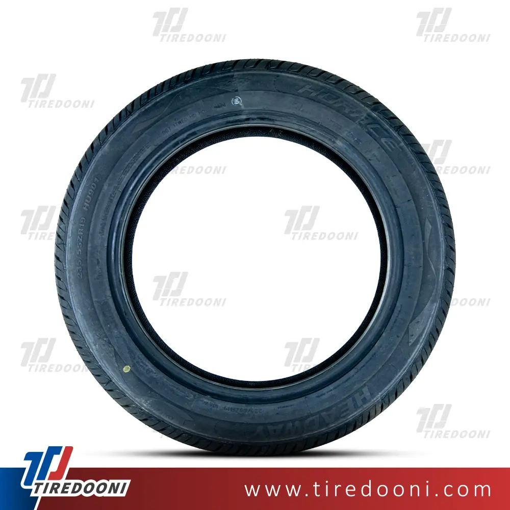 لاستیک خودرو  هدوی سایز245/45R18  مدل گل HU901